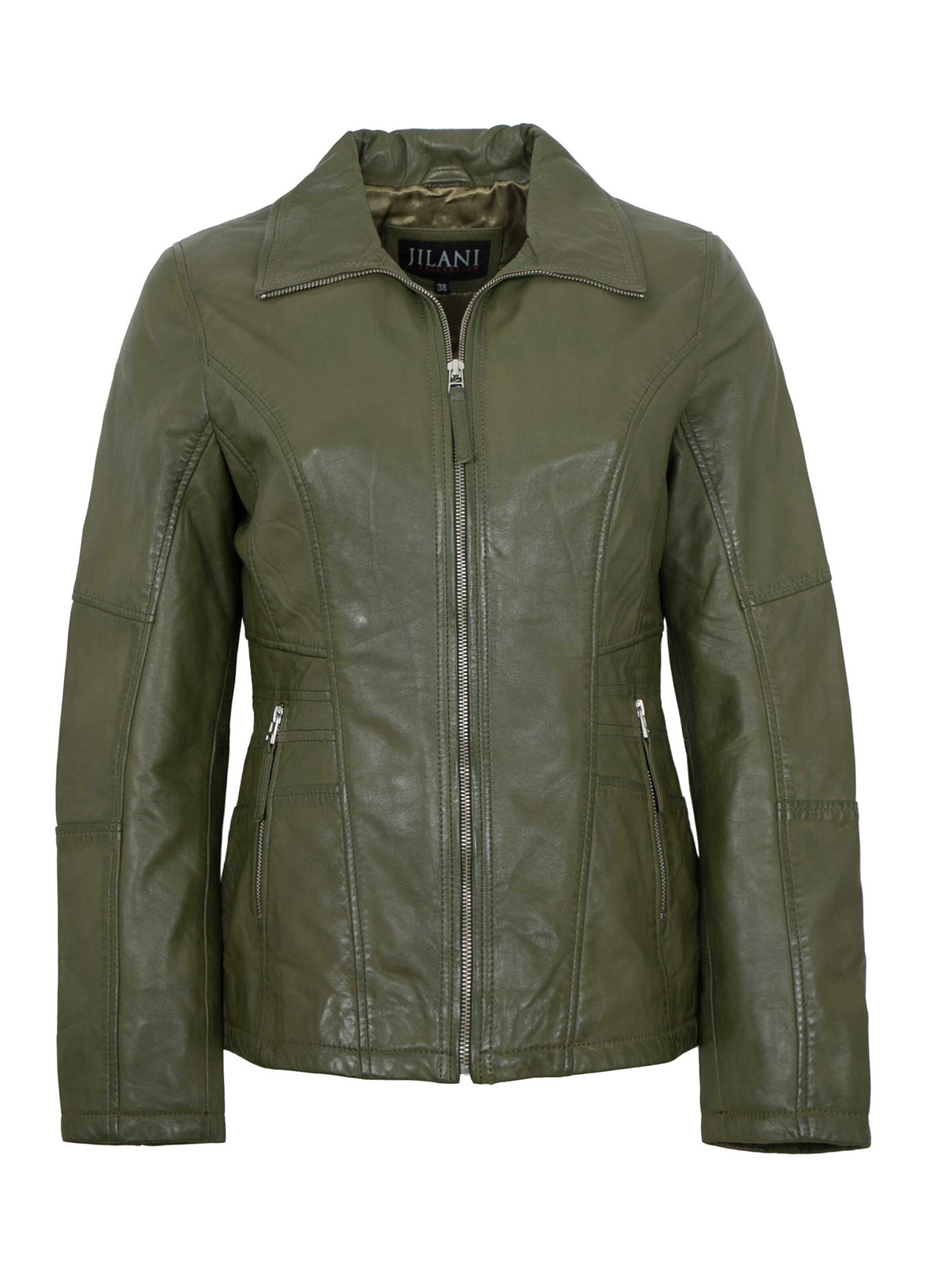 Jilani - Chaqueta de entretiempo en verde: frente