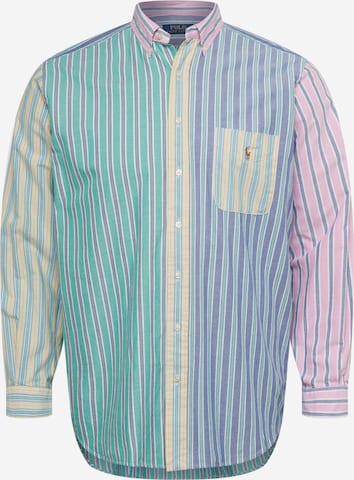 Polo Ralph Lauren Big & Tall Button Up Shirt in Mixed colours: front