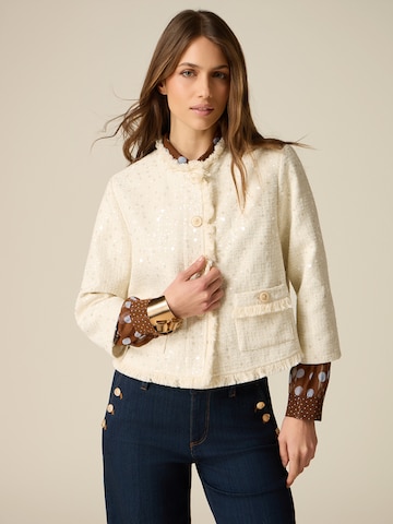 oltre - Chaqueta de entretiempo en blanco