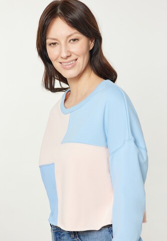 usha BLUE LABEL Sweatshirt 'Young Fashion' in Blue