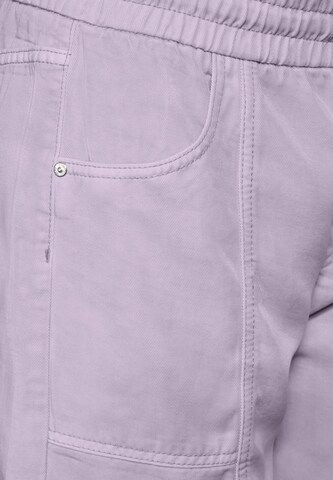 STREET ONE Loose fit Jeans in Purple