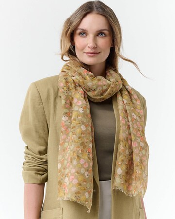 FRAAS Oversized Scarf in Green: front