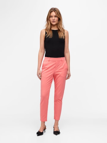 OBJECT Slim fit Pants 'Lisa' in Red