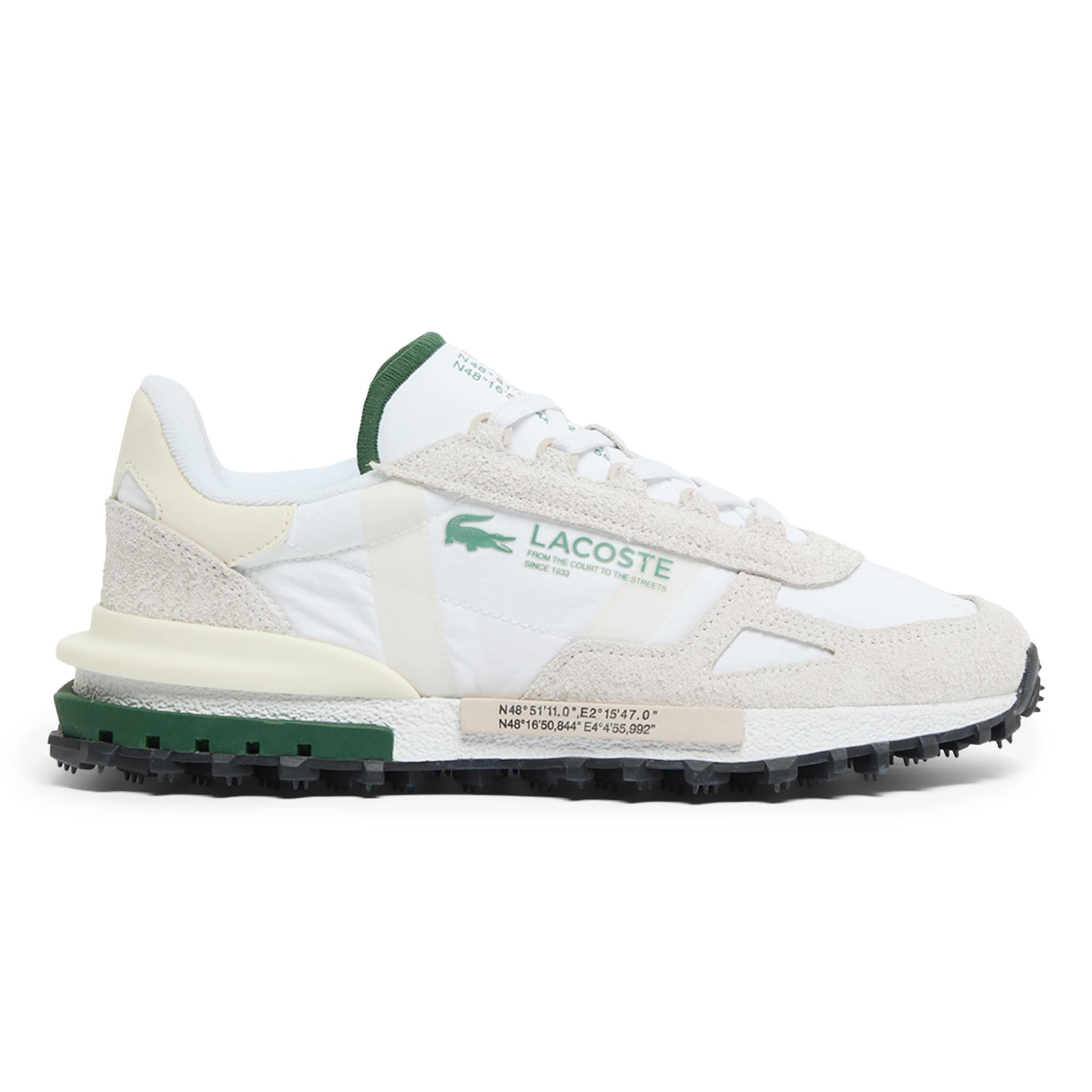 LACOSTE Rövid szárú sportcipők - fehér: elől