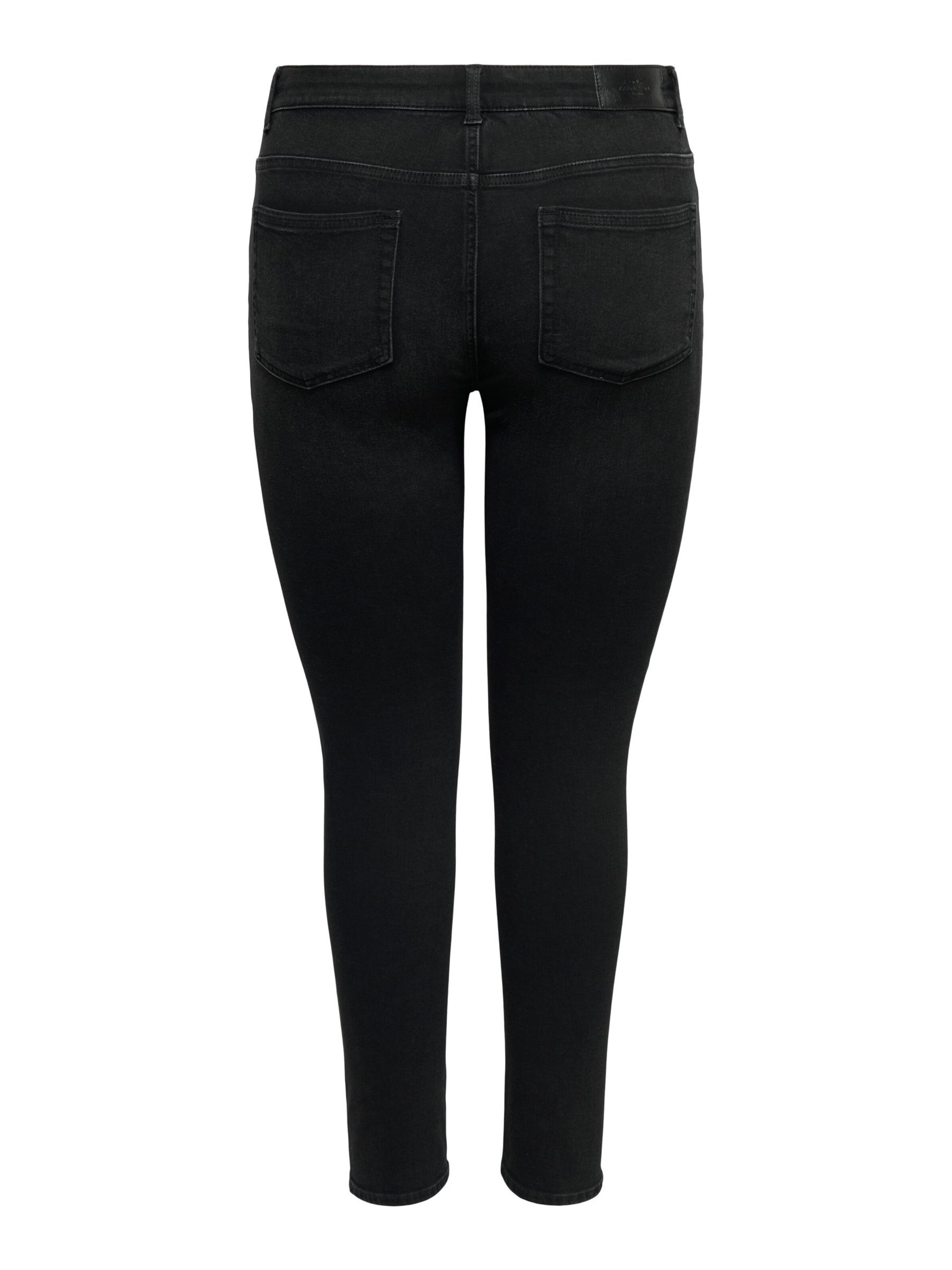 Skinny Jeans 'CARWilly' di ONLY Carmakoma in nero