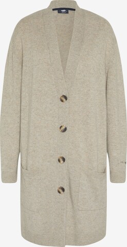 Polo Sylt Knit Cardigan in Beige: front