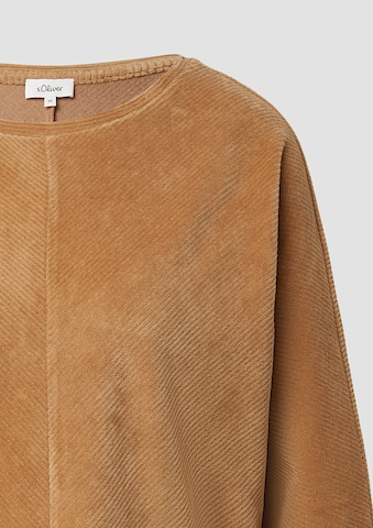 s.Oliver Sweatshirt in Braun