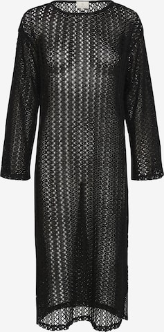 Kaffe Knitted dress 'Lykke' in Black: front