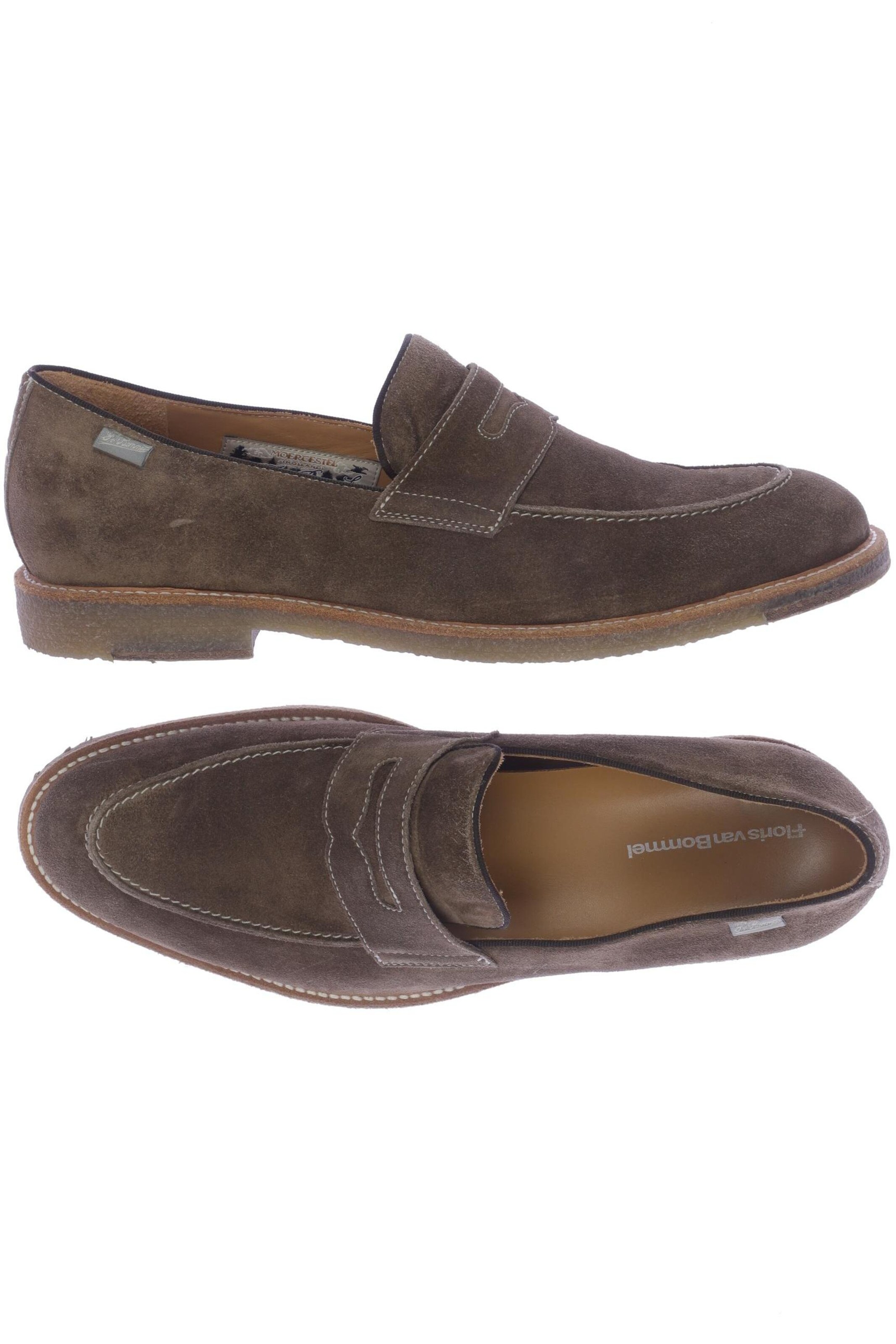 Floris van Bommel Flats & Loafers in 46 in Brown: front
