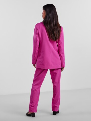 PIECES - Blazer 'Amalie' em roxo