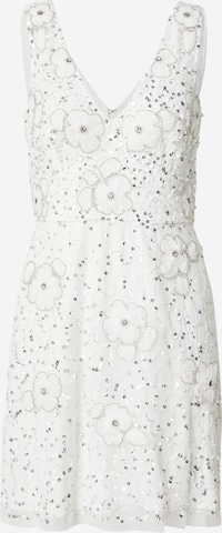Robe Adrianna Papell en beige : devant
