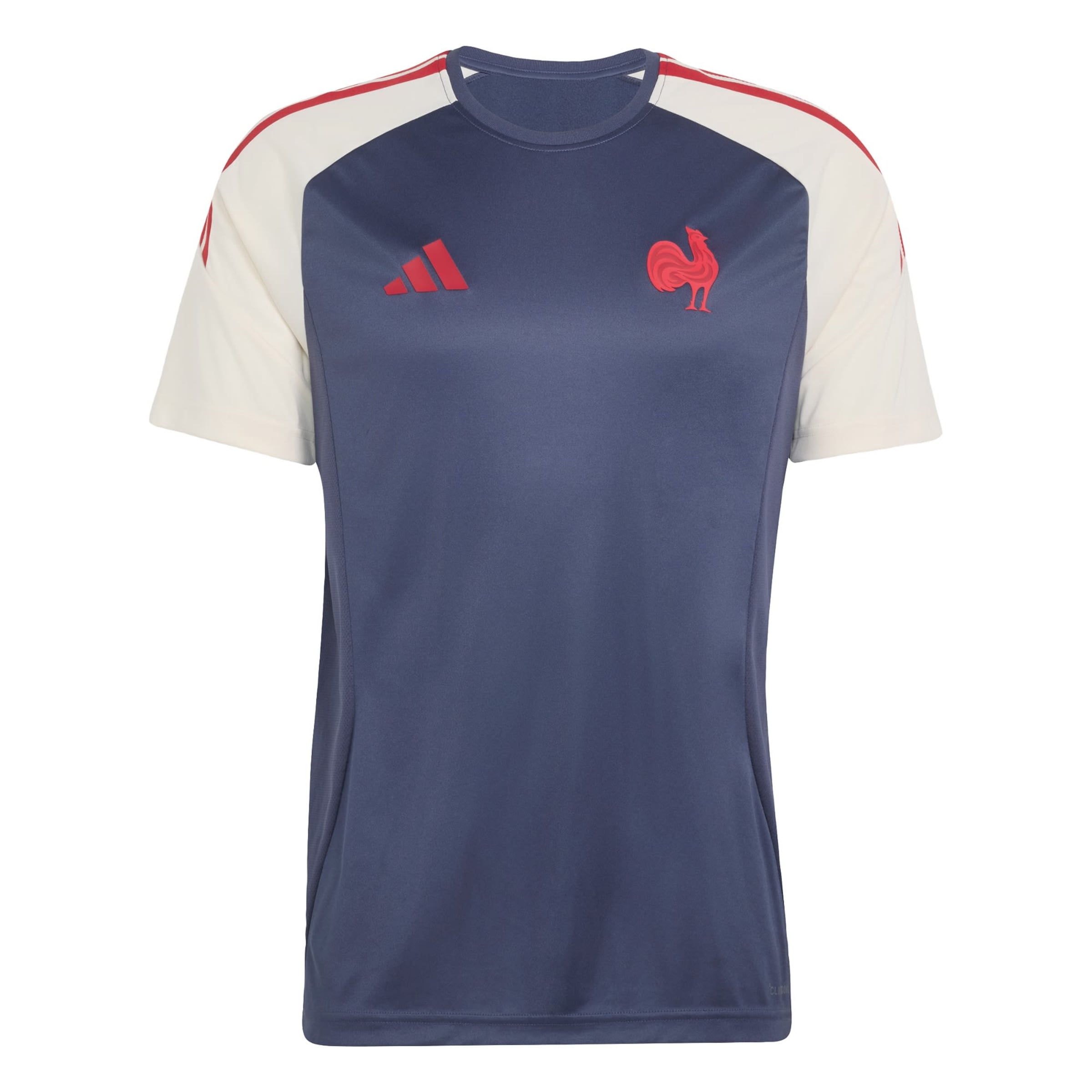 Maillot 'France Rugby' ADIDAS PERFORMANCE en bleu : devant