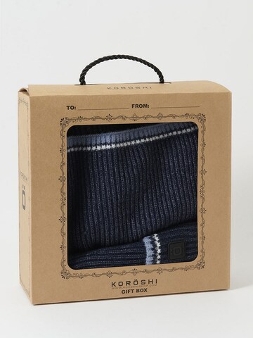 KOROSHI Beanie in Blue