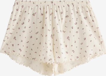 Lindex Pyjamahousut värissä valkoinen: etupuoli