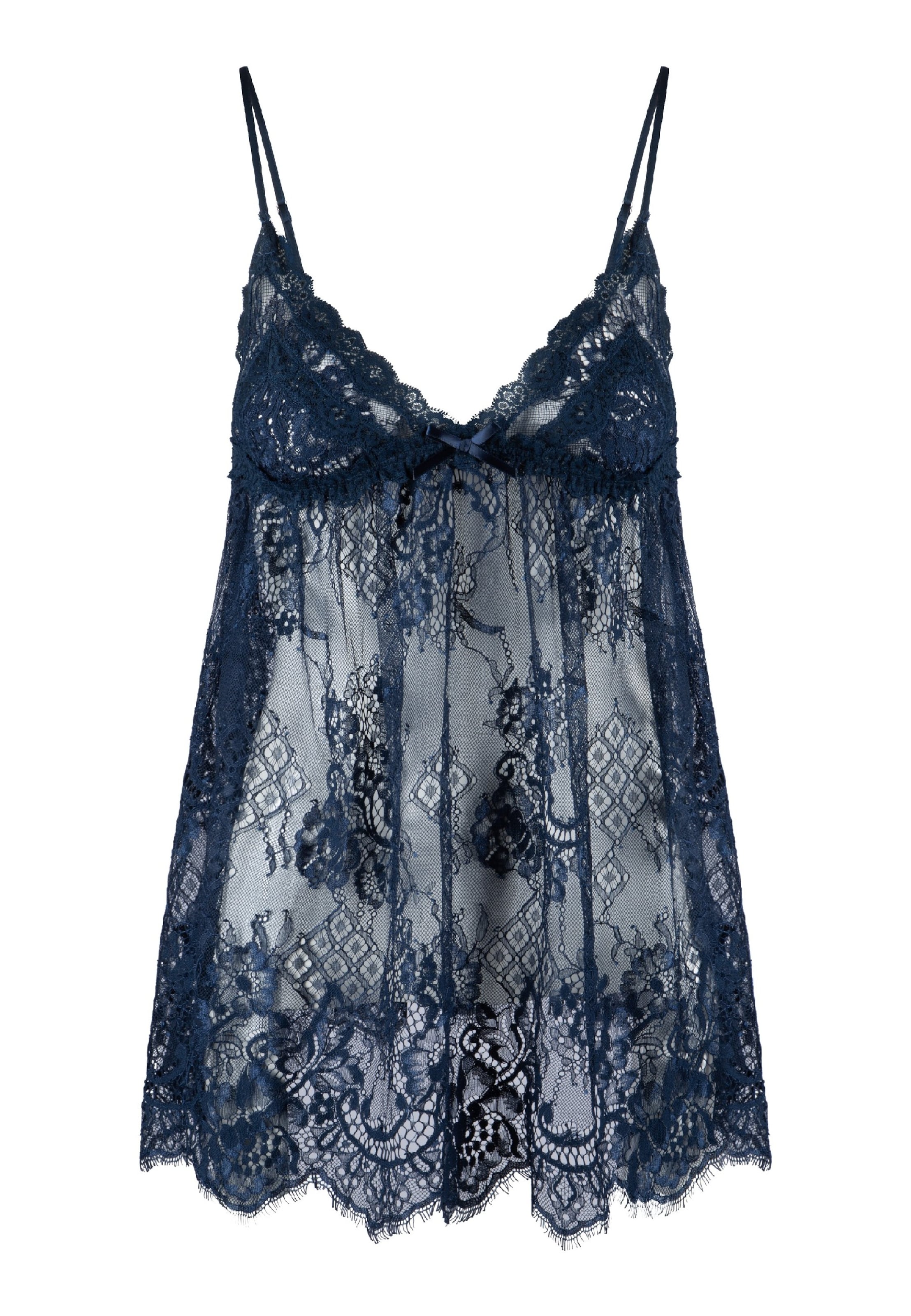 Déshabillé LingaDore en bleu : devant