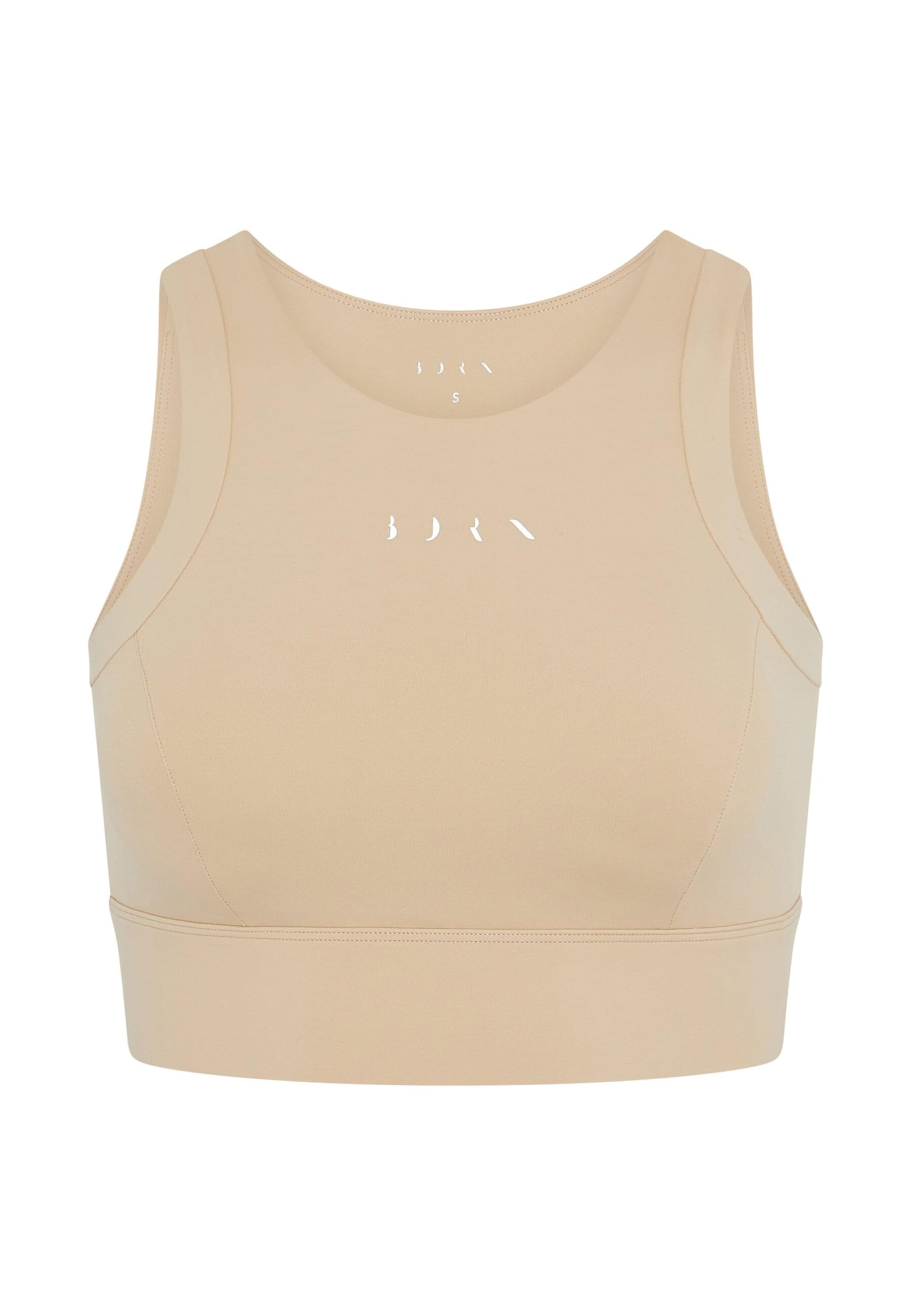 Born Living Yoga Skinny Sportbroek 'Esme' in Beige: voorkant