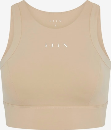 Born Living Yoga Sports bra 'Esme' in Beige: front