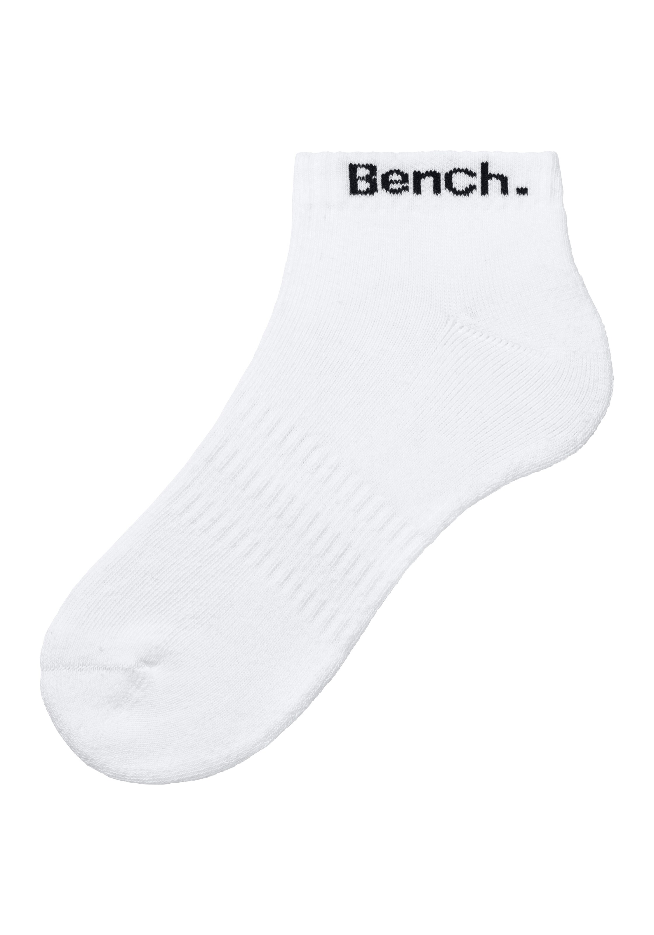 BENCH Athletic Socks in White