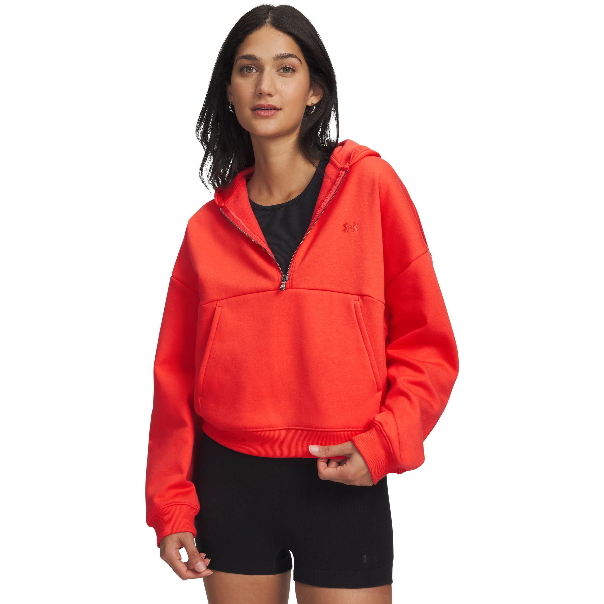 UNDER ARMOUR Sweatshirt in Rot: Vorderseite