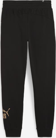 Effilé Pantalon de sport 'ESS+' PUMA en noir