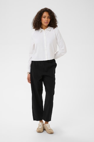 Kaffe Normální Kalhoty 'KAnaya' – černá