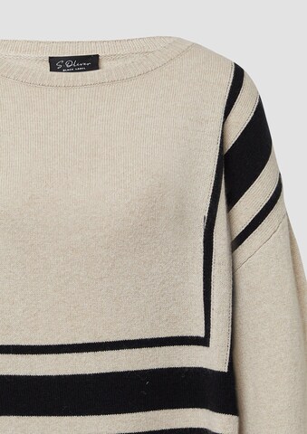 s.Oliver Pullover in Beige