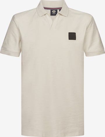 Petrol Industries Poloshirt in Weiß: Vorderseite