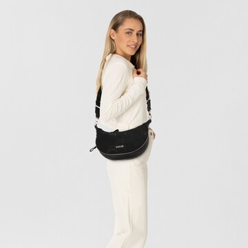 Borsa a spalla 'Kaliska' di Liu Jo in nero: frontale