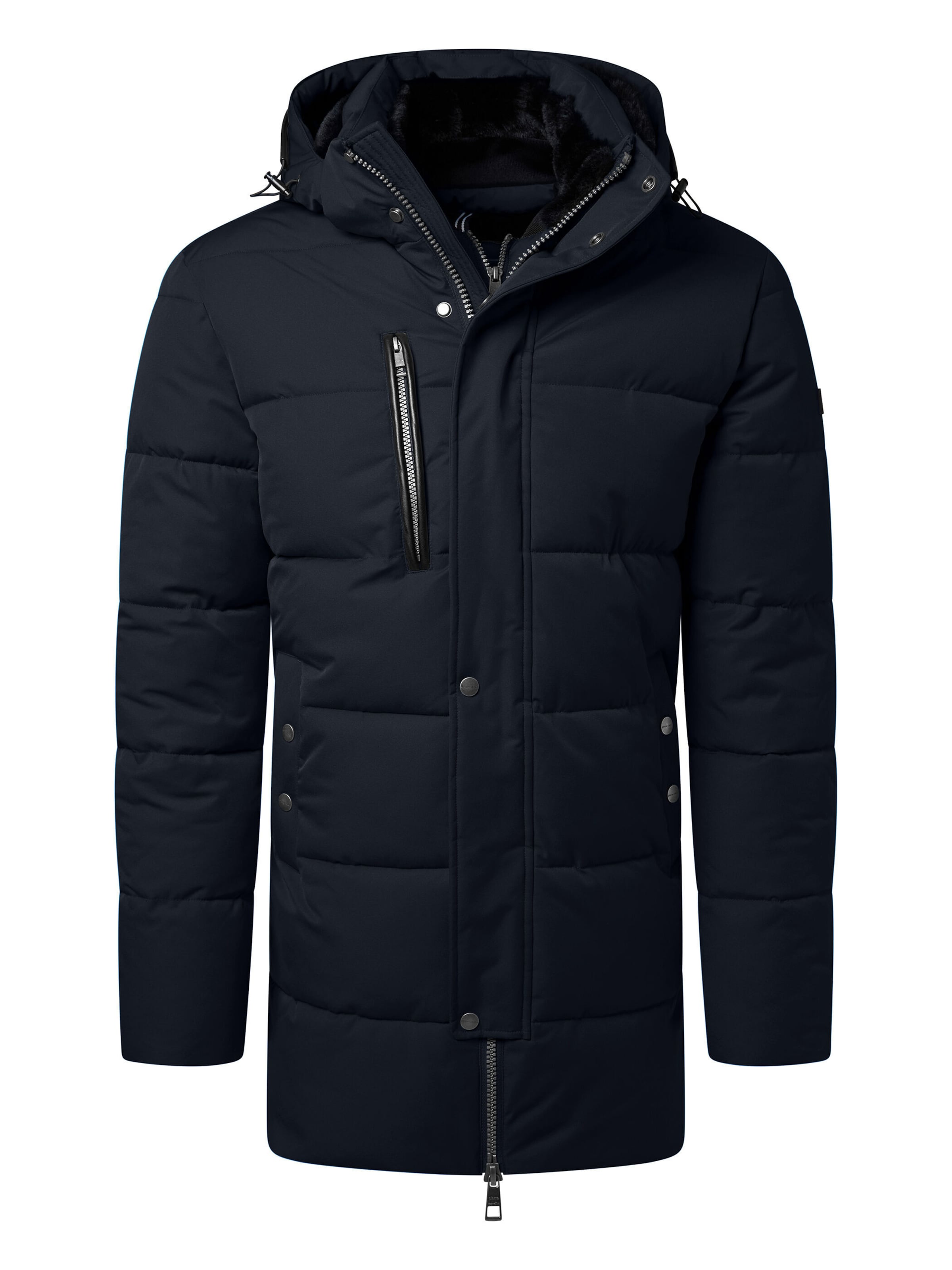 Veste d’hiver PIERRE CARDIN en bleu : devant