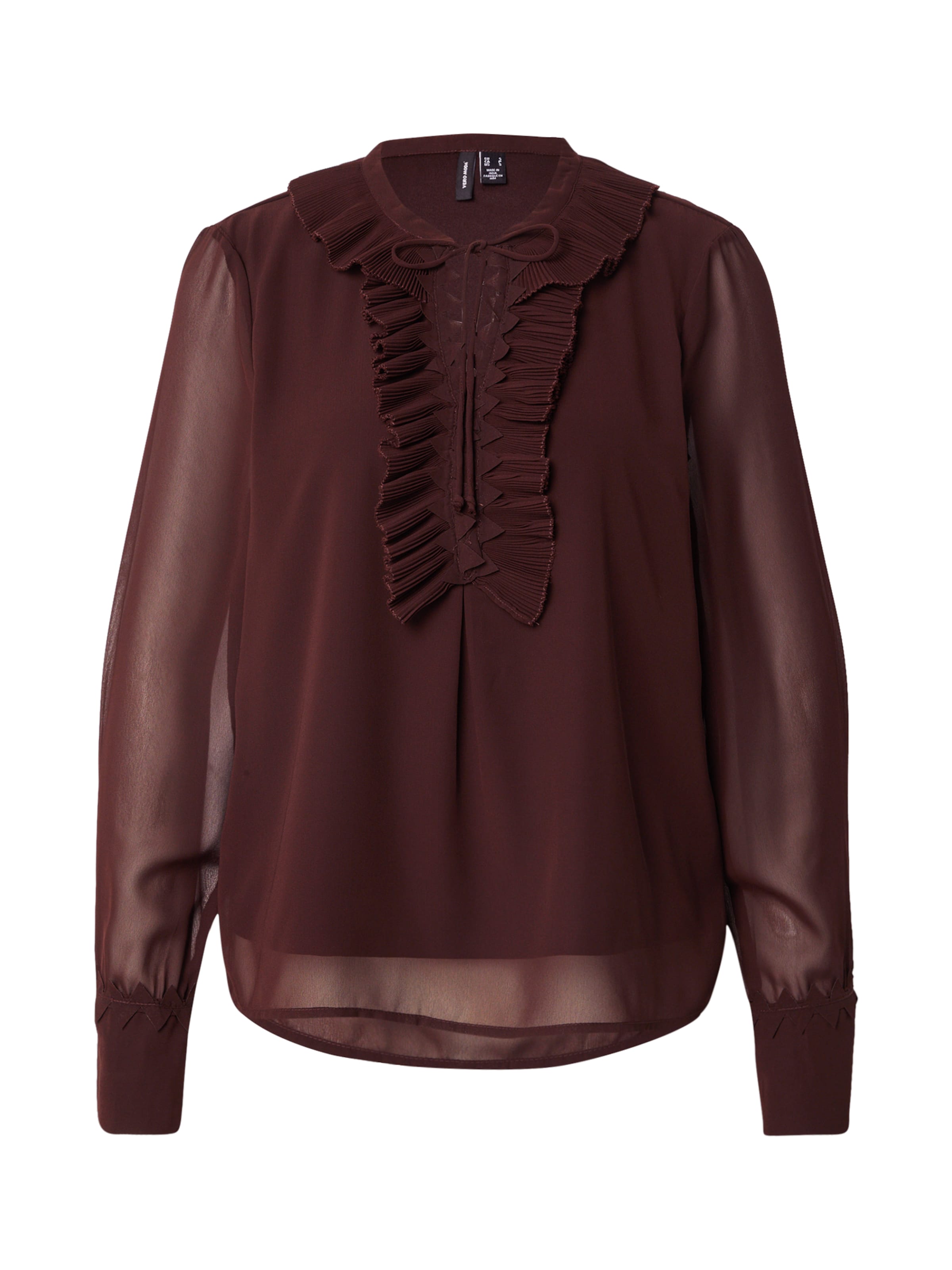 VERO MODA Μπλούζα 'VMDORA' σε καφέ: μπροστά