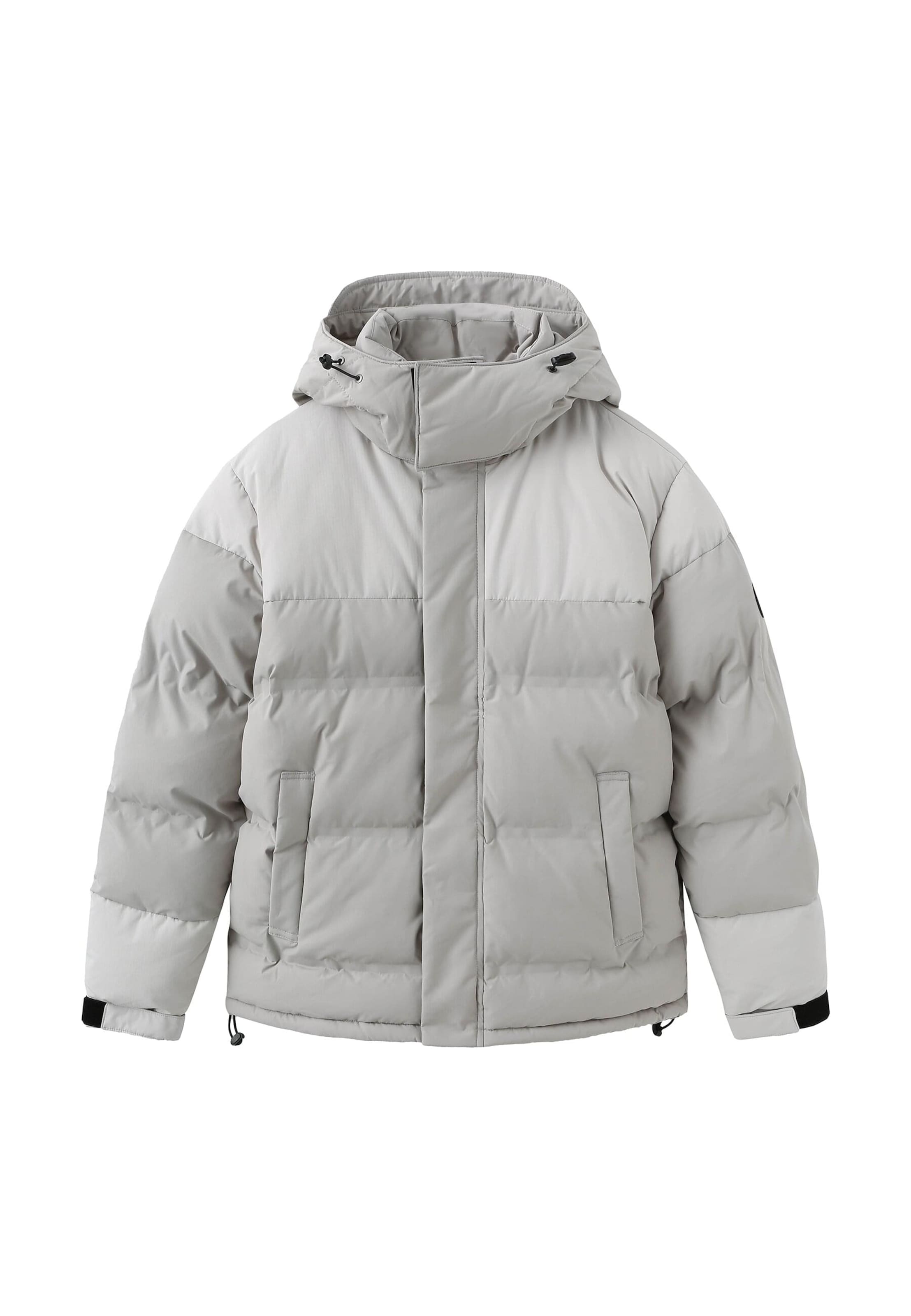 883Police Jacke 'Roxton' in Grau: Vorderseite