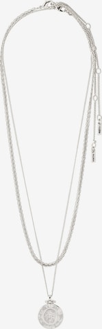 Pilgrim Necklace in Silver: front