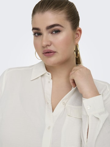 ONLY Carmakoma Blouse in White