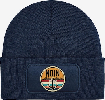 Youth Designz Mütze 'Moin Anker' in Blau: Vorderseite