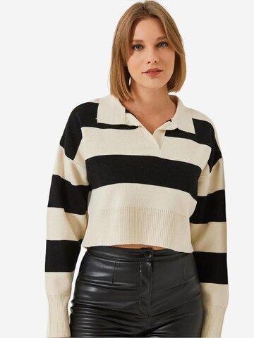 Bianco Lucci - Pullover em bege