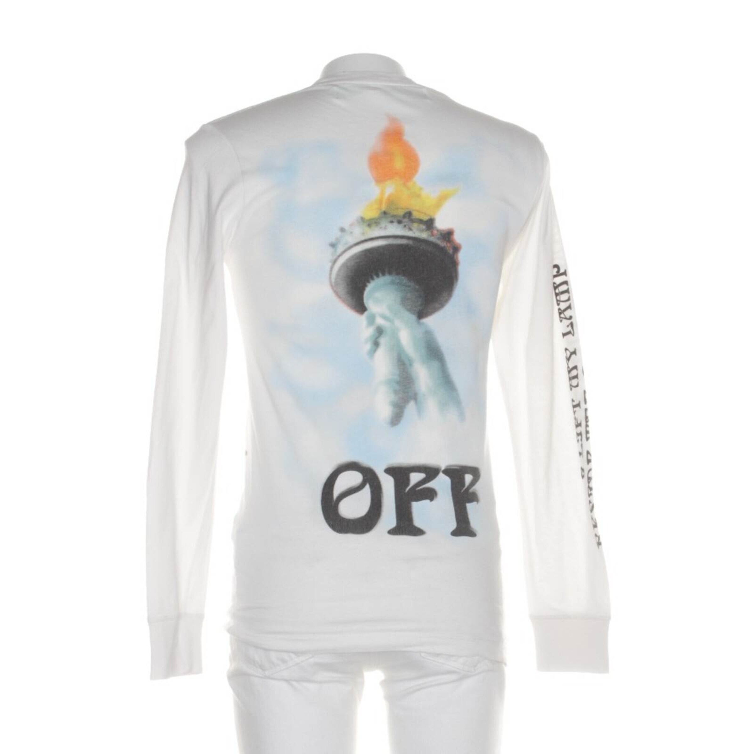 Off-White Freizeithemd / Shirt / Polohemd langarm XS in Mischfarben