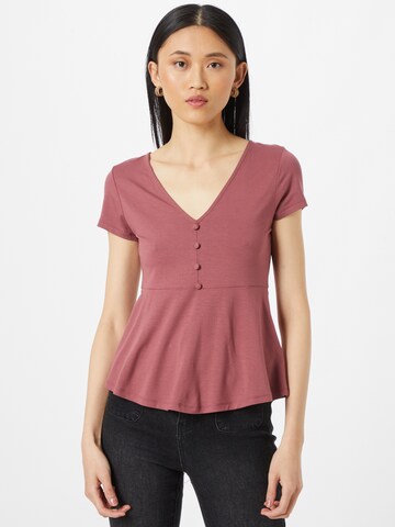 ABOUT YOU Shirt 'Lilou' in Roze: voorkant