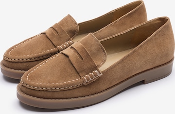 RYLKO Loafer värissä ruskea: etupuoli