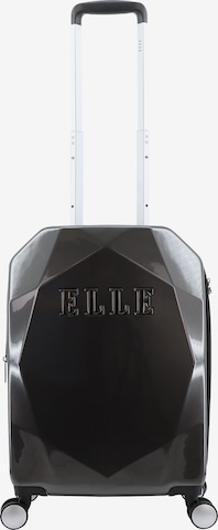 ELLE Suitcase 'ELLE' in Grey: front