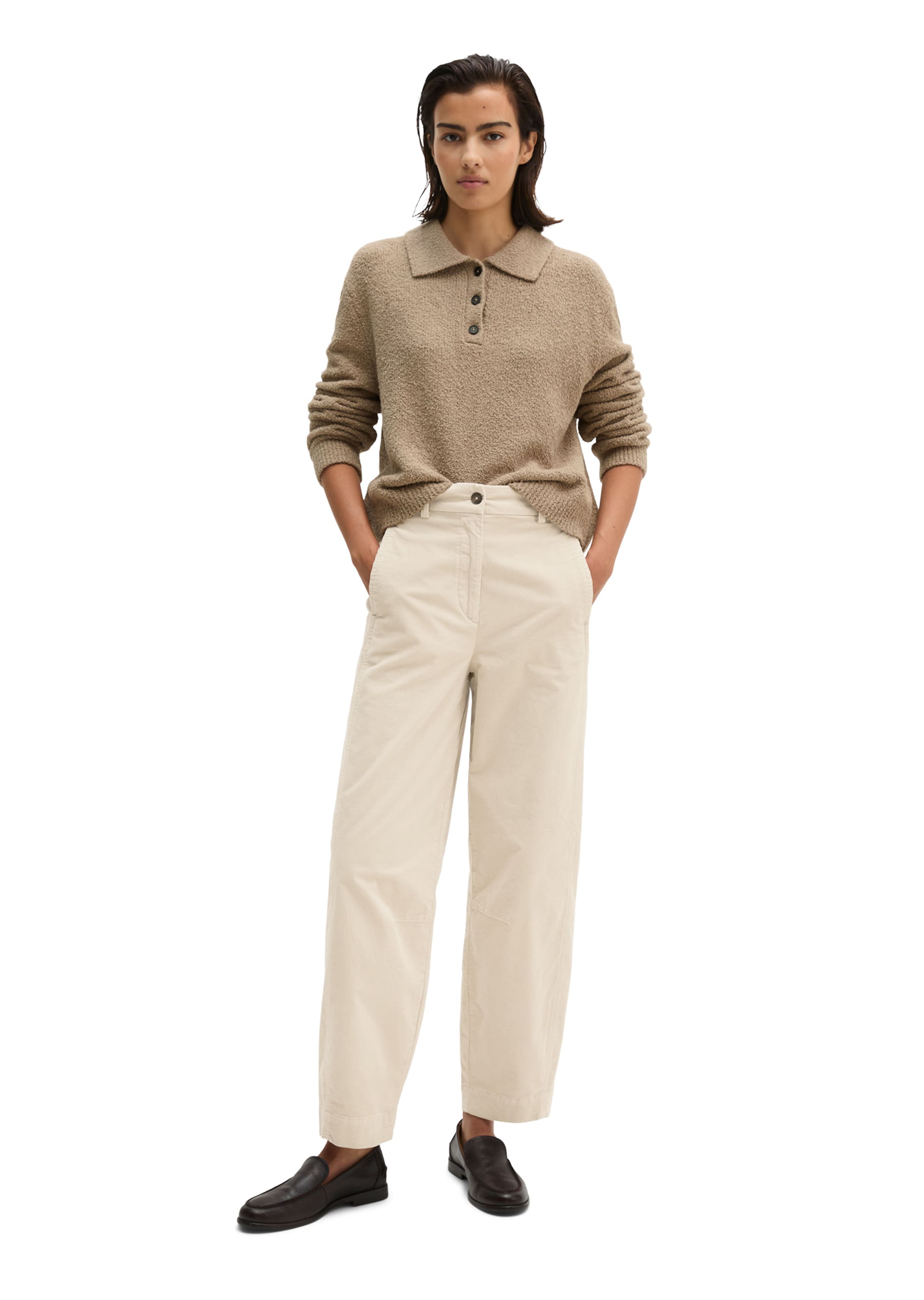 Marc O'Polo Loose fit Pants in Beige