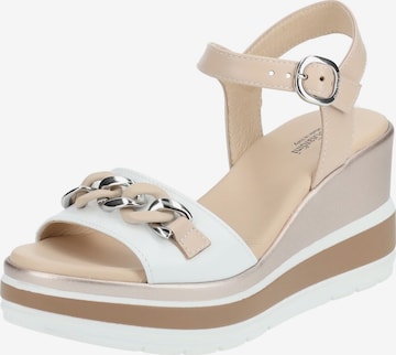 Nero Giardini Sandals in White: front