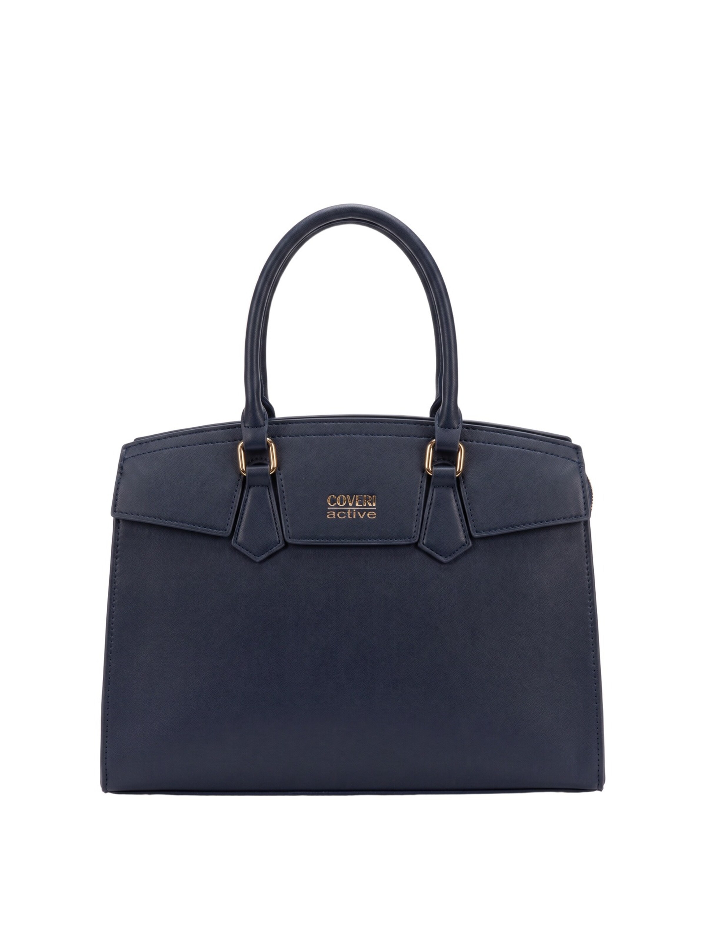 Borsa a mano di Coveri in blu: frontale