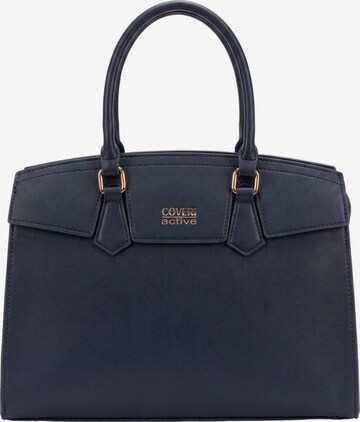 Borsa a mano di Coveri in blu: frontale