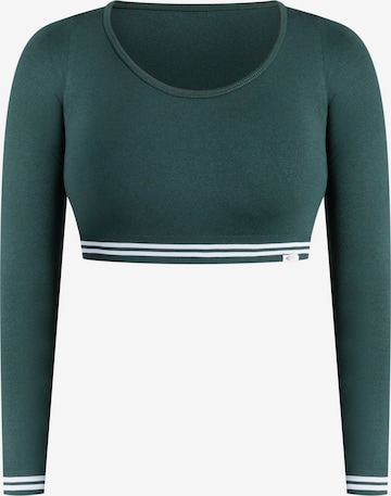 T-shirt Smilodox en vert : devant