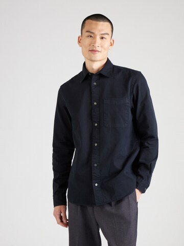 Jack & Jones Premium Regular fit Overhemd 'JPRCCDOVER' in Zwart: voorkant