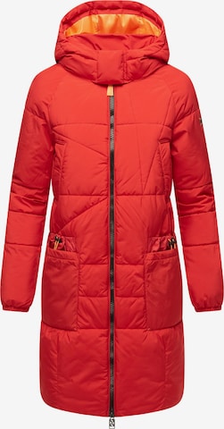 NAVAHOO - Abrigo de invierno 'Bliblablubb 14' en rojo: frente
