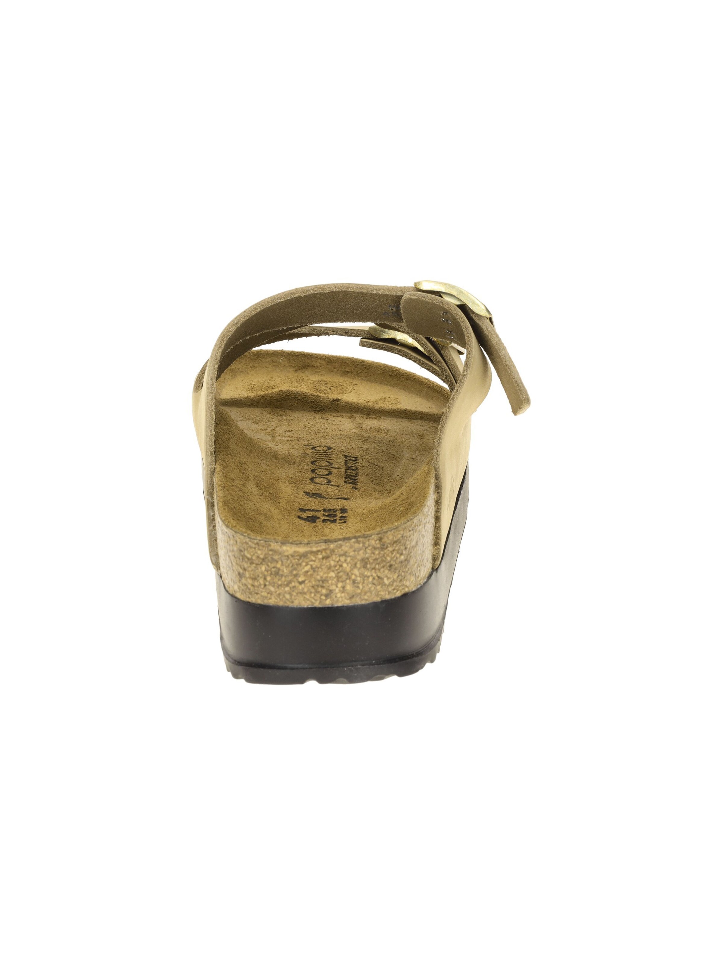 BIRKENSTOCK Pantolette 'Papillio Florida' in Beige