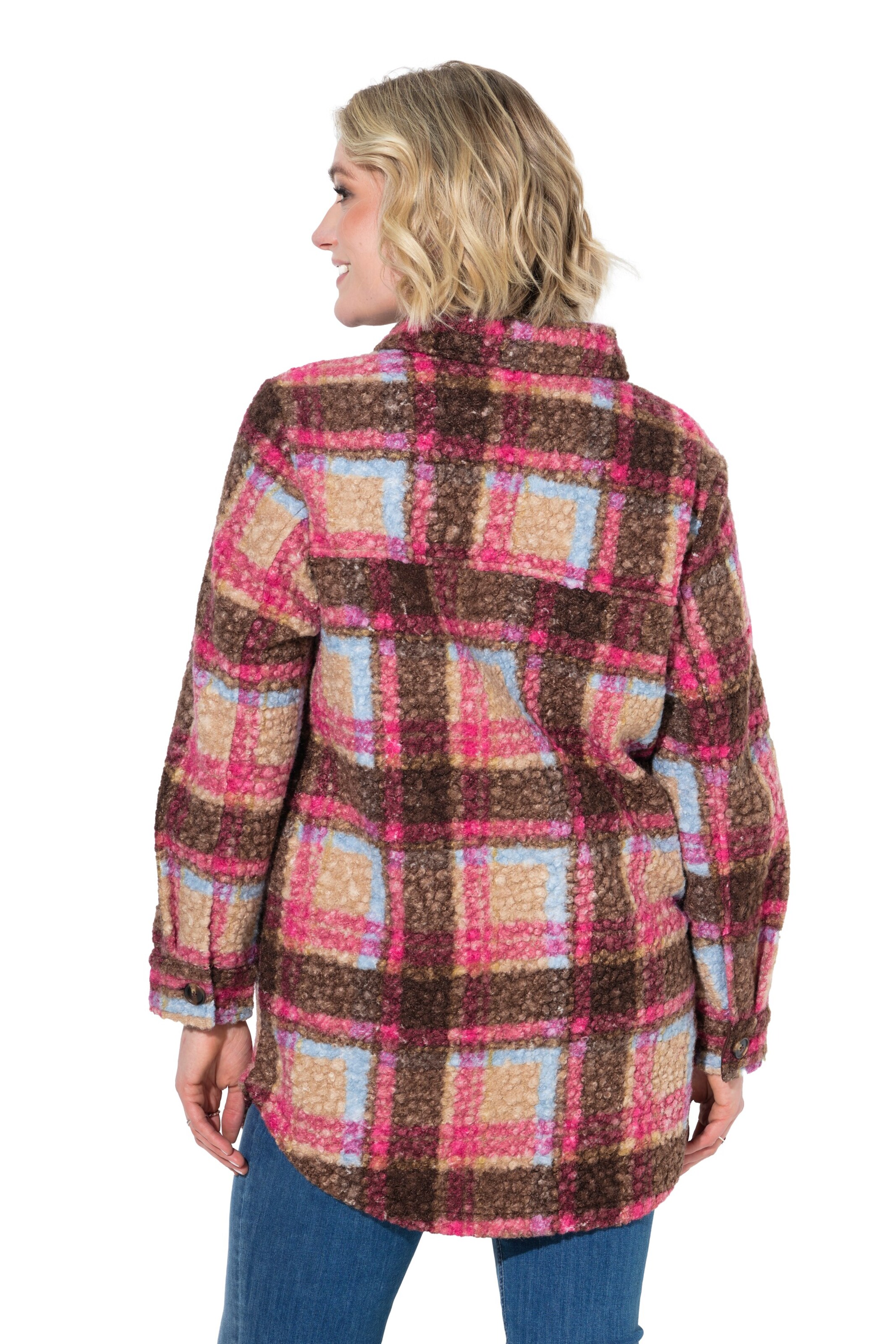 Ulla Popken Between-season jacket in Brown