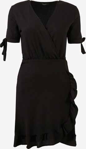 Robe LELA en noir : devant