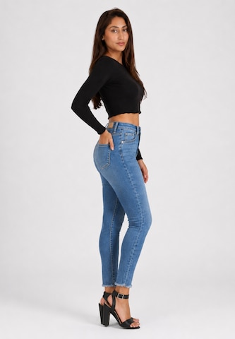 Skinny Jean Elara en bleu